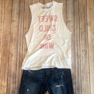 Boutique Designer Graphic Tank